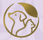 Strut That Fluff mobile dog grooming and walking logo.